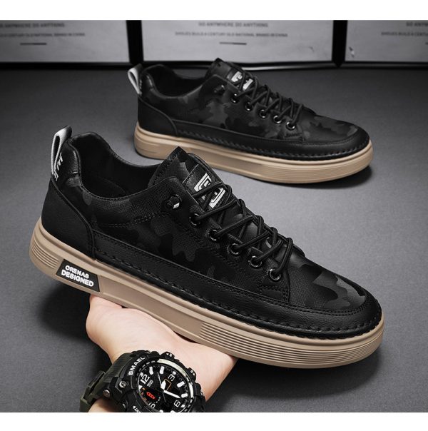 Slip-on Flats Shoes Men Sneakers Daily Leisure Sports Work Casual Shoes - 图片 6