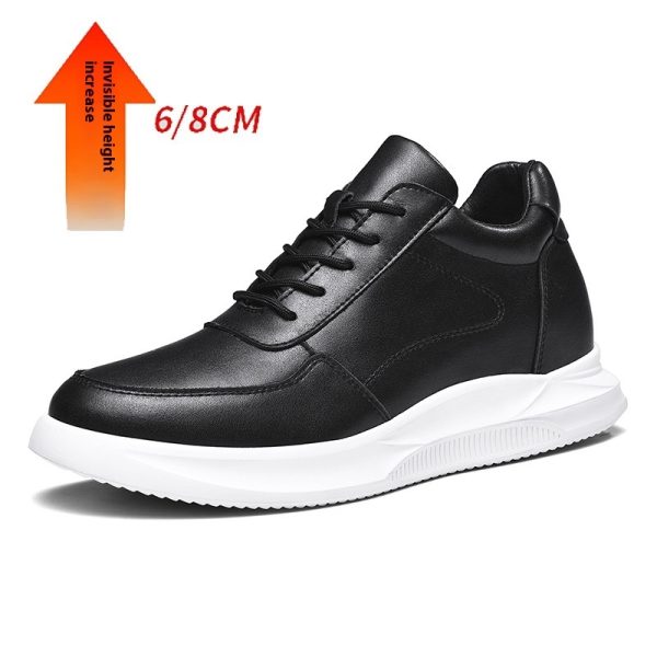 Men's Invisible Height Increasing Sports Casual Shoes - 图片 3
