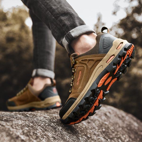Autumn And Winter Plus Size Men's Outdoor Mountaineering Non-slip Leisure Sneaker - 图片 3