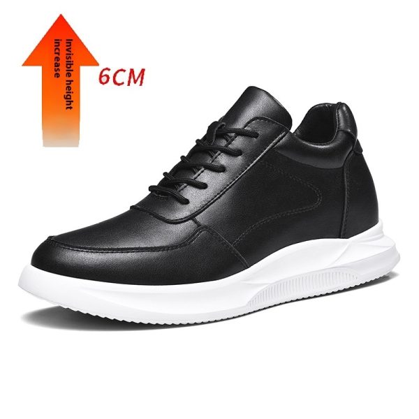 Men's Invisible Height Increasing Sports Casual Shoes - 图片 4