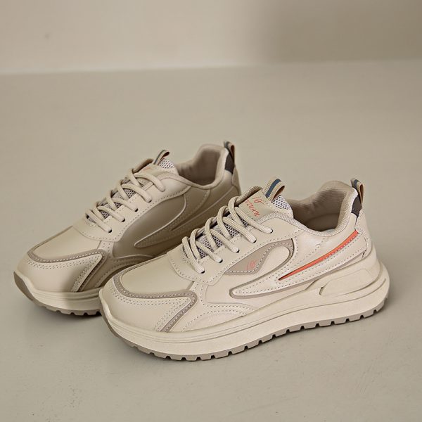 Autumn New Korean Style Student Platform Height Increasing Sports Casual Shoes - 图片 3