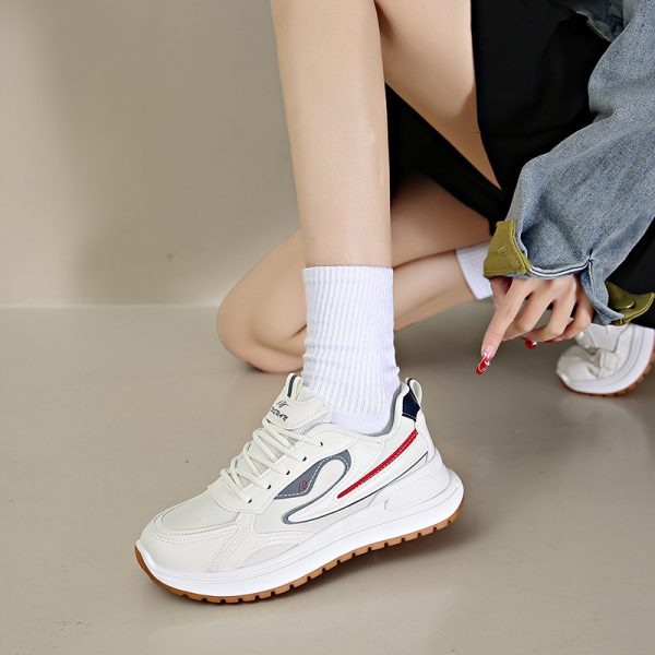 Autumn New Korean Style Student Platform Height Increasing Sports Casual Shoes - 图片 6