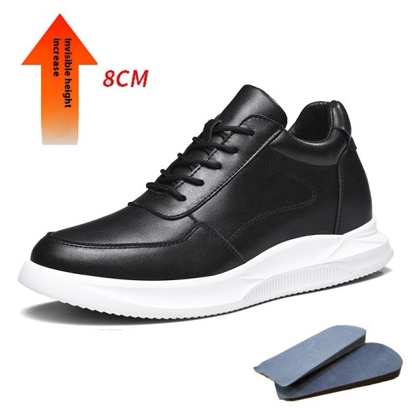 Men's Invisible Height Increasing Sports Casual Shoes - 图片 8