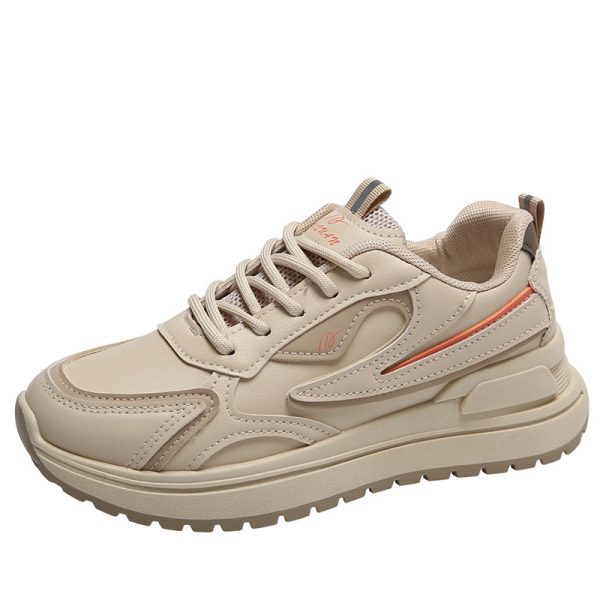Autumn New Korean Style Student Platform Height Increasing Sports Casual Shoes - 图片 7