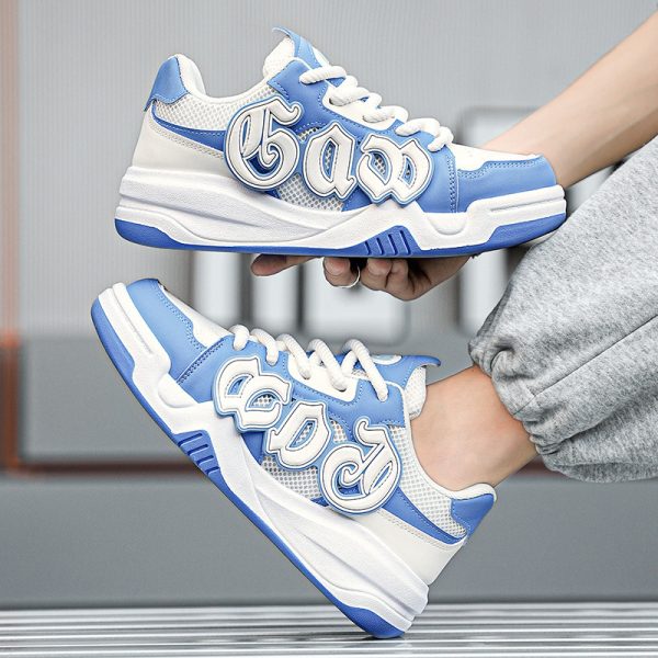Mesh Surface Platform Bread Casual Canvas Shoes - 图片 3