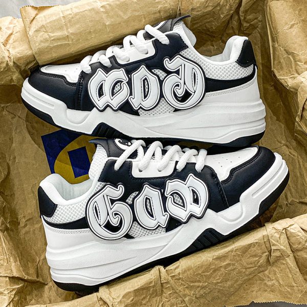Mesh Surface Platform Bread Casual Canvas Shoes - 图片 6
