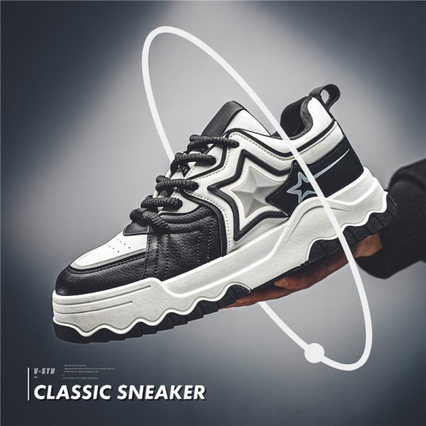 Spring And Autumn New Trendy Men's Casual Shoes - 图片 3