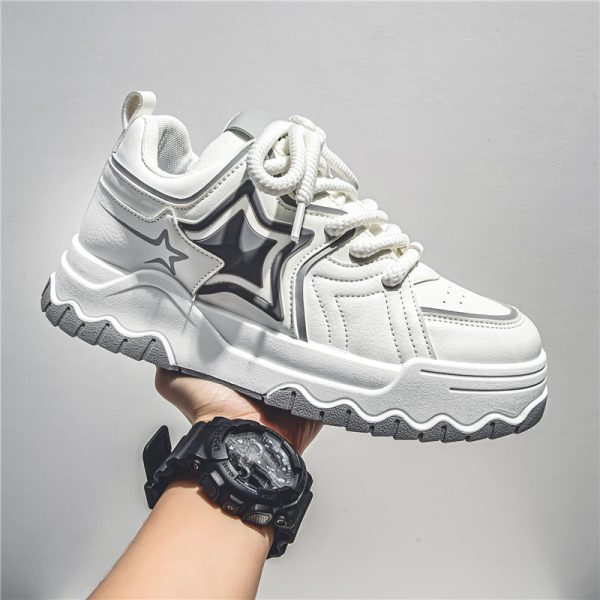 Spring And Autumn New Trendy Men's Casual Shoes - 图片 4