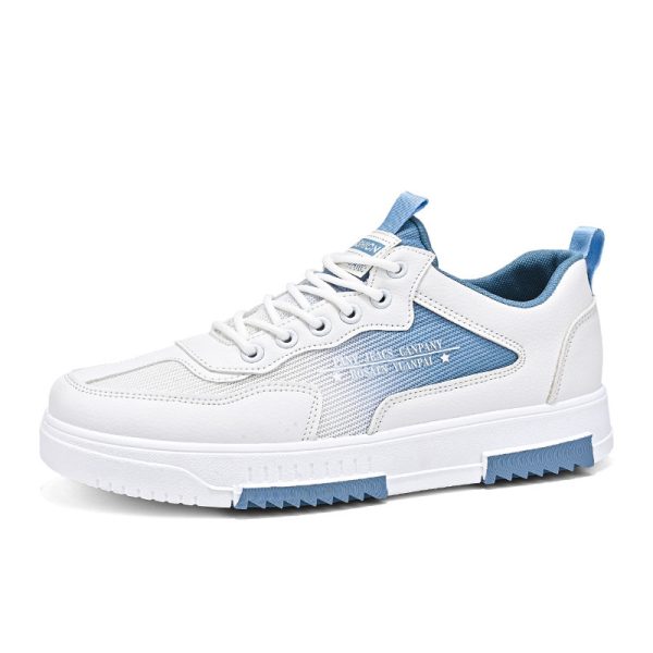 Breathable Mesh Panel Shoes Fashion Sports Men's Hight Increasing Shoes - 图片 4