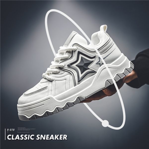 Spring And Autumn New Trendy Men's Casual Shoes - 图片 5