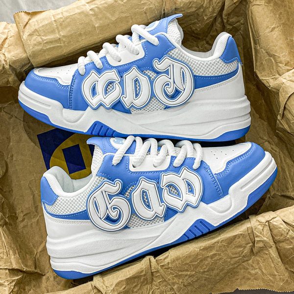 Mesh Surface Platform Bread Casual Canvas Shoes - 图片 5