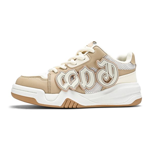 Mesh Surface Platform Bread Casual Canvas Shoes - 图片 4