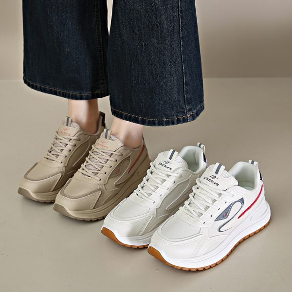 Autumn New Korean Style Student Platform Height Increasing Sports Casual Shoes - 图片 4
