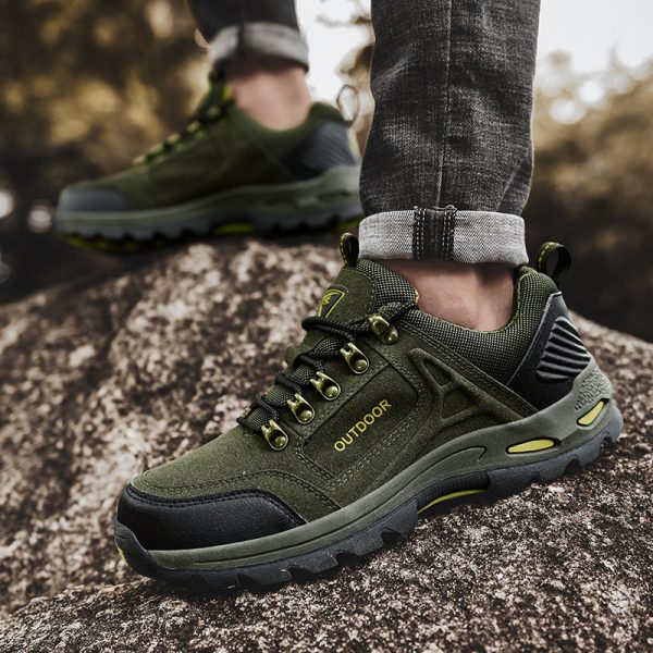 Autumn And Winter Plus Size Men's Outdoor Mountaineering Non-slip Leisure Sneaker
