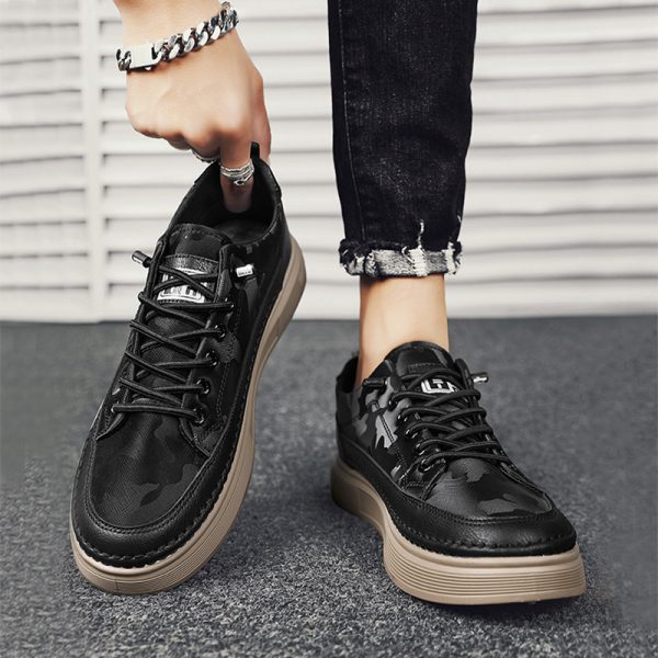 Slip-on Flats Shoes Men Sneakers Daily Leisure Sports Work Casual Shoes - 图片 4