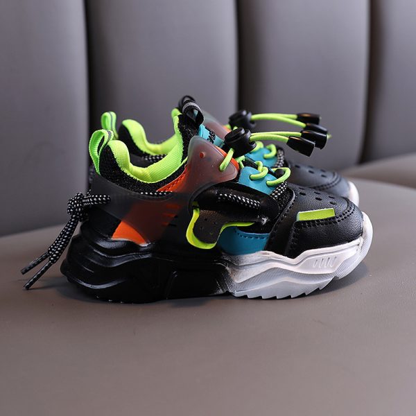 Autumn Baby Girls Boys Casual Shoes Soft Bottom Non-slip Breathable Outdoor Fashion for Kids Sneakers Children Sports Shoes - 图片 2