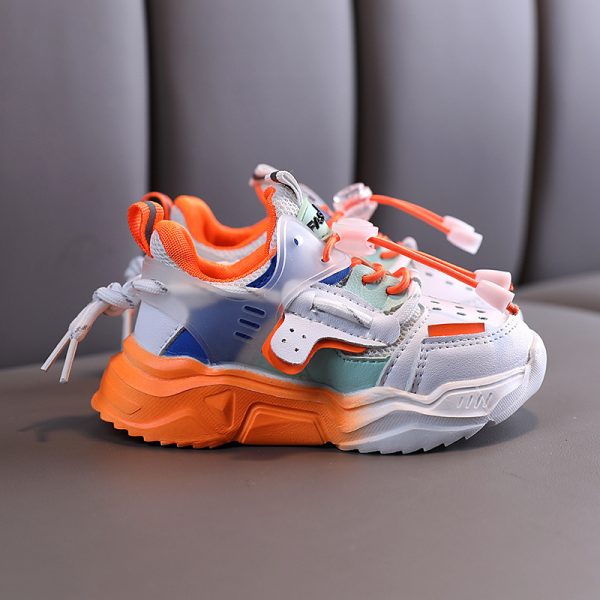 Autumn Baby Girls Boys Casual Shoes Soft Bottom Non-slip Breathable Outdoor Fashion for Kids Sneakers Children Sports Shoes - 图片 5