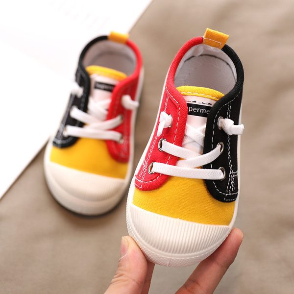 Kindergarten Indoor Shoes Baby Cloth Shoes Children Canvas Shoes - 图片 6