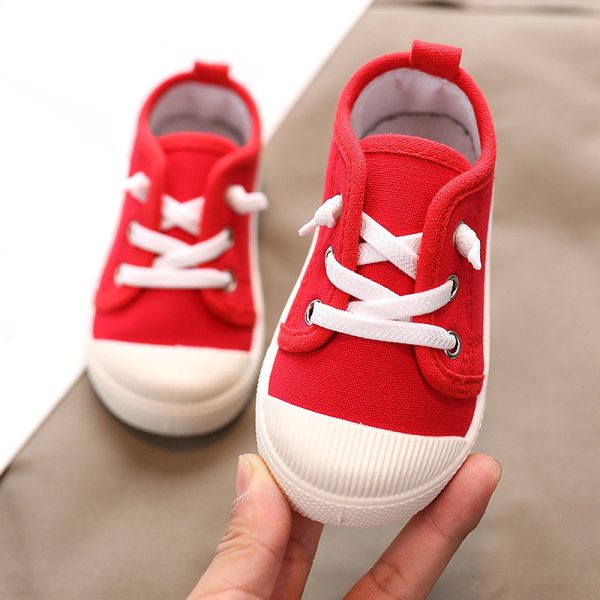 Kindergarten Indoor Shoes Baby Cloth Shoes Children Canvas Shoes - 图片 7