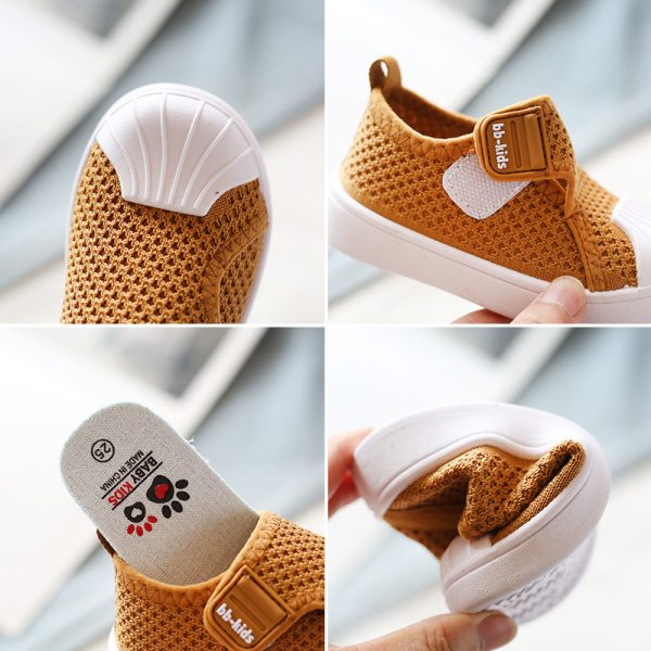 Girls Boys Casual Shoes Spring Infant Toddler Shoes Comfortable Non-slip Soft Bottom Children Sneakers Baby Kids Shoes - 图片 3