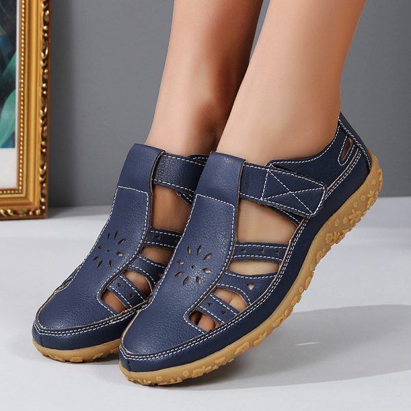 Women's Beach Sandals Hollowed Fashion Flat - 图片 5