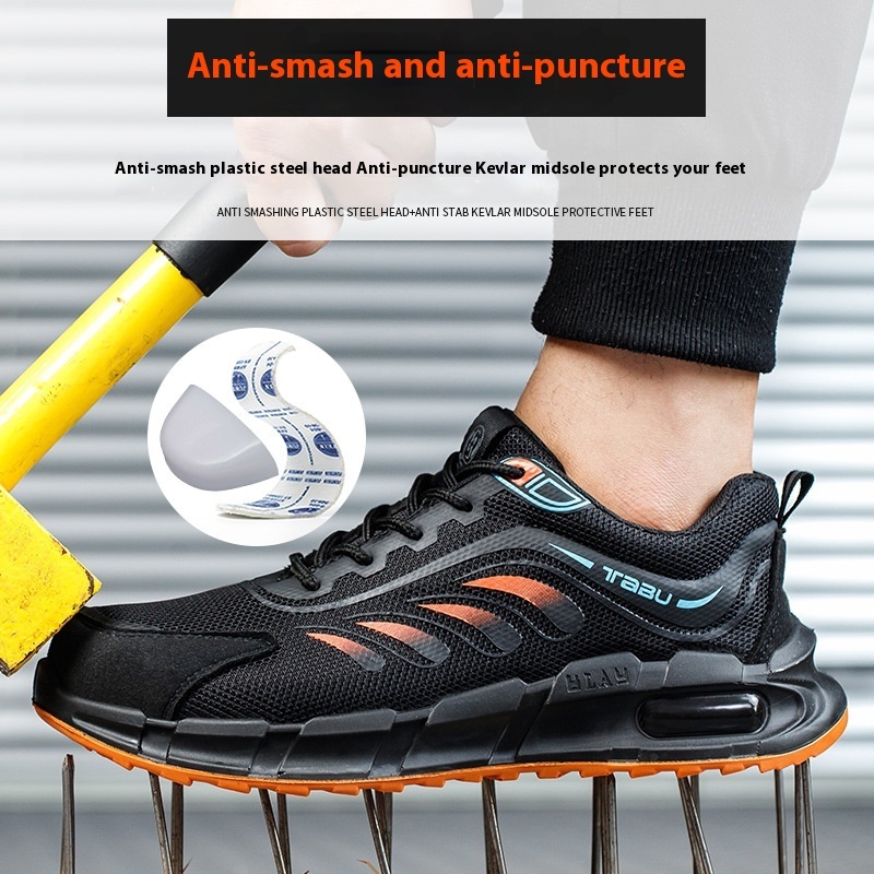 Men's Wearable Shoes Anti-smashing And Anti-penetration Lightweight And Comfortable Shoes - 图片 3