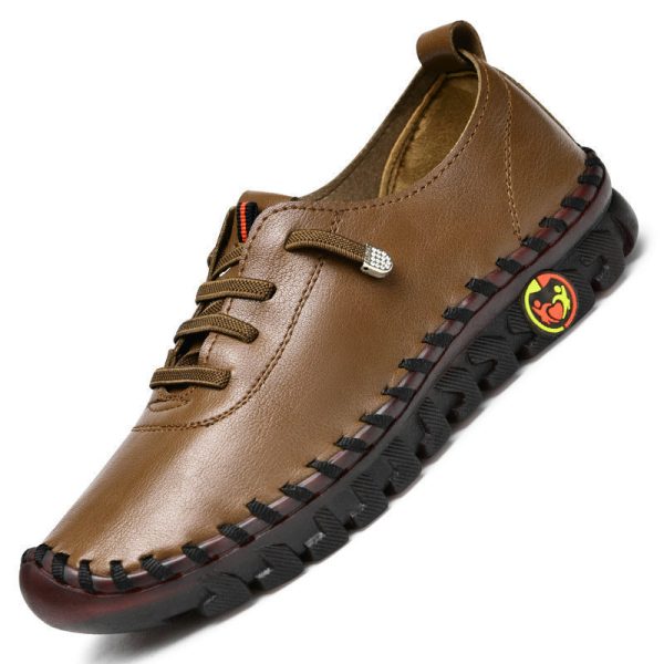 Handmade Stitching Women's Shoes Beef Tendon Soft Bottom - 图片 2