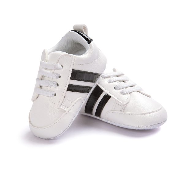Baby Boy Girl Moccasins Shoes Infant PU Leather Non-slip Soft Newborn Sneakers - 图片 2
