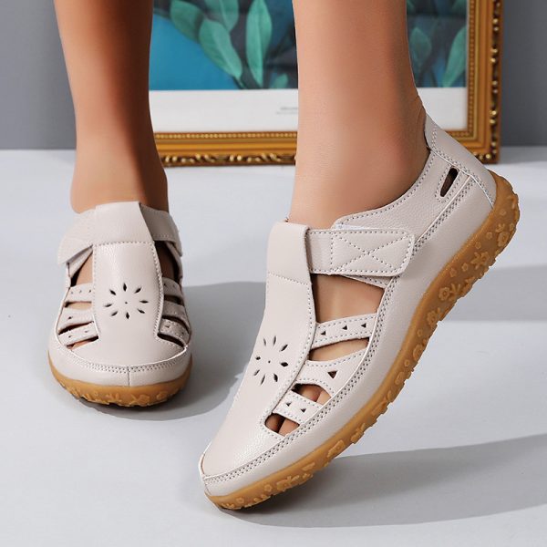 Women's Beach Sandals Hollowed Fashion Flat - 图片 2