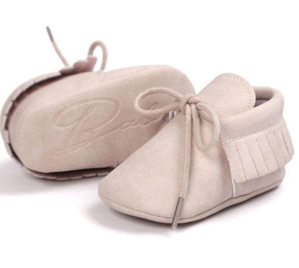 Small seven baby shoes leather soft baby shoes soft socks spring new - 图片 3