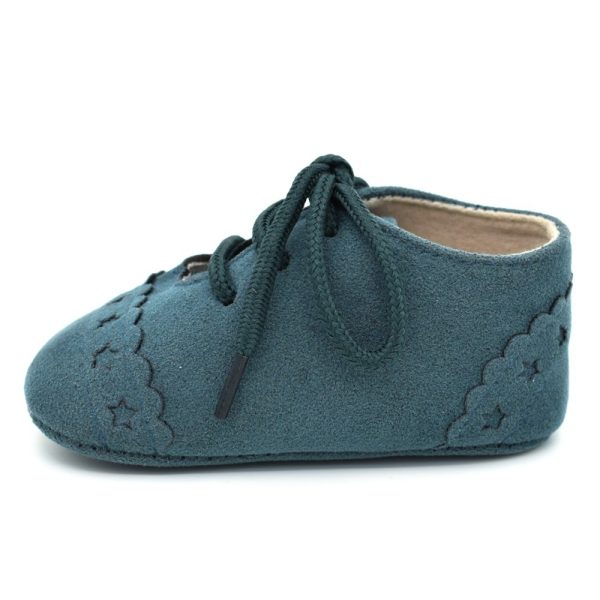 Spring And Autumn Lace Leisure, 0-1 Year Old Baby Toddler Shoes, Soft Soles Baby Shoes - 图片 2