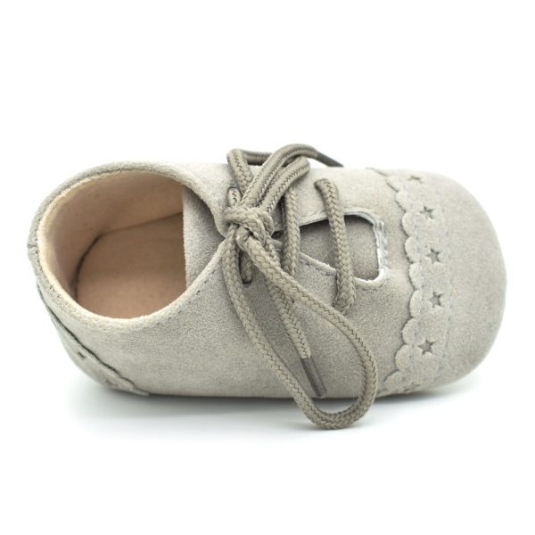 Spring And Autumn Lace Leisure, 0-1 Year Old Baby Toddler Shoes, Soft Soles Baby Shoes - 图片 6