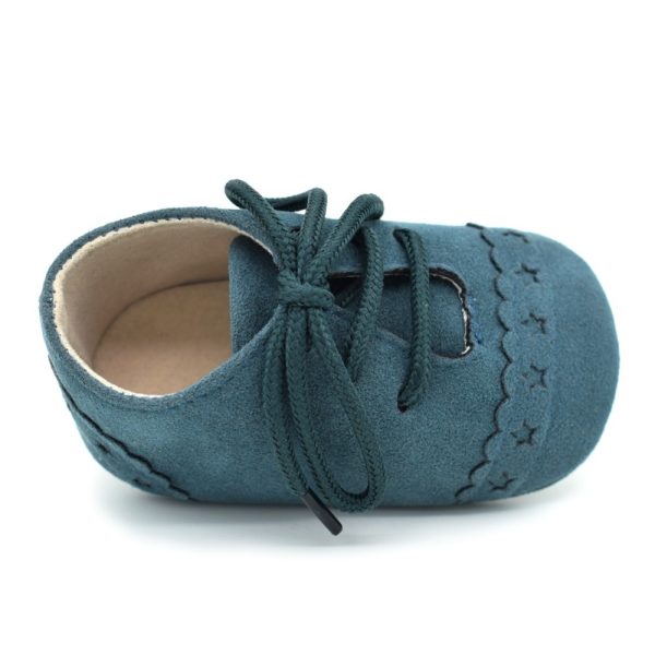 Spring And Autumn Lace Leisure, 0-1 Year Old Baby Toddler Shoes, Soft Soles Baby Shoes - 图片 9