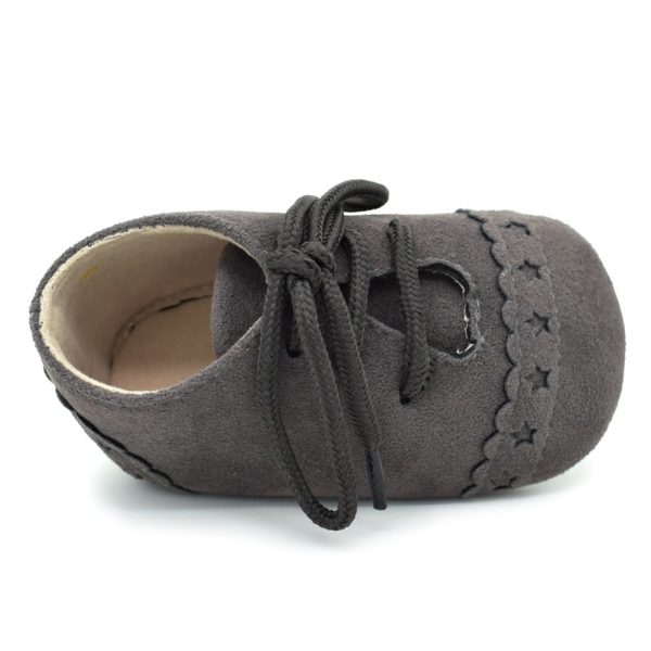 Spring And Autumn Lace Leisure, 0-1 Year Old Baby Toddler Shoes, Soft Soles Baby Shoes - 图片 8