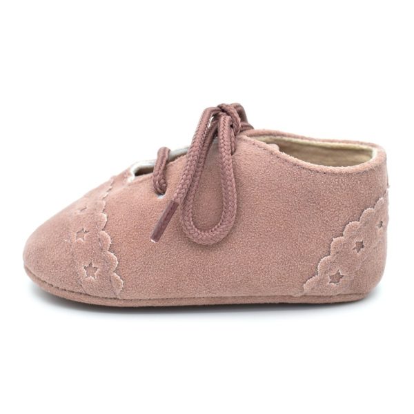 Spring And Autumn Lace Leisure, 0-1 Year Old Baby Toddler Shoes, Soft Soles Baby Shoes - 图片 5