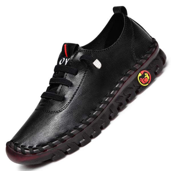 Handmade Stitching Women's Shoes Beef Tendon Soft Bottom - 图片 4