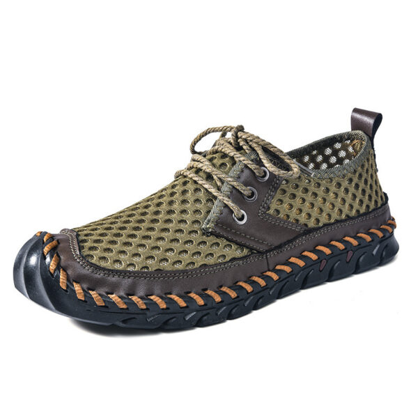Casual And Lightweight Slip-on Plus Size Sports Tide Creek Shoes Soft Bottom Low Top Men's Shoes - 图片 8