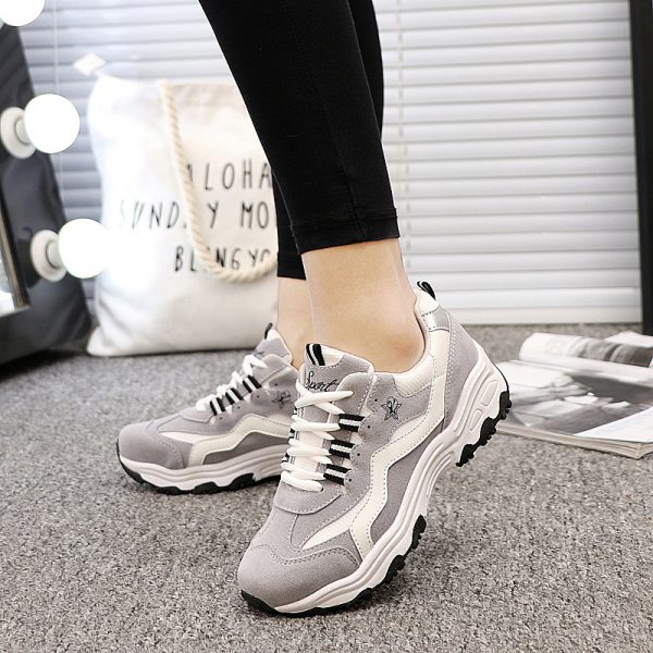 Spring New Low-top Platform Casual Sneaker Women - 图片 2