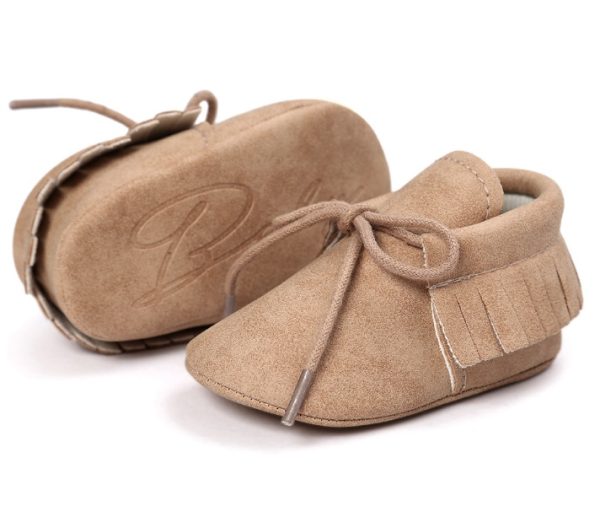 Small seven baby shoes leather soft baby shoes soft socks spring new - 图片 8