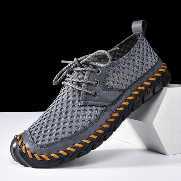 Casual And Lightweight Slip-on Plus Size Sports Tide Creek Shoes Soft Bottom Low Top Men's Shoes - 图片 5