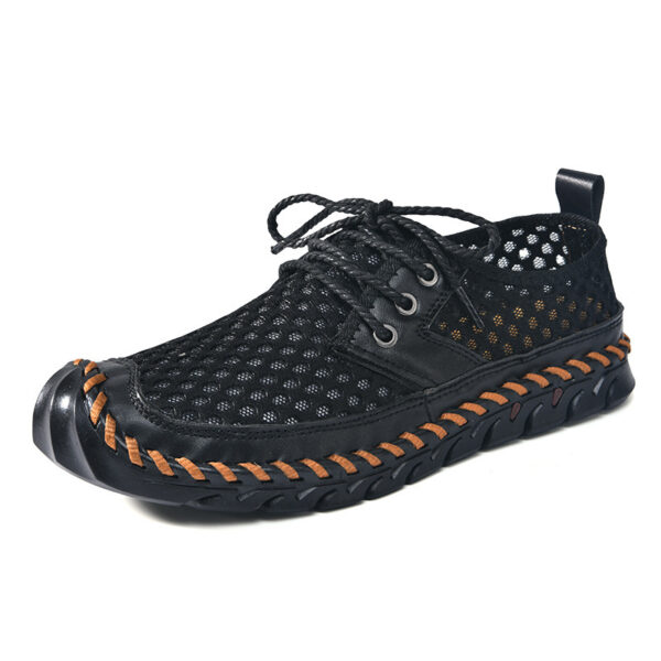 Casual And Lightweight Slip-on Plus Size Sports Tide Creek Shoes Soft Bottom Low Top Men's Shoes - 图片 3