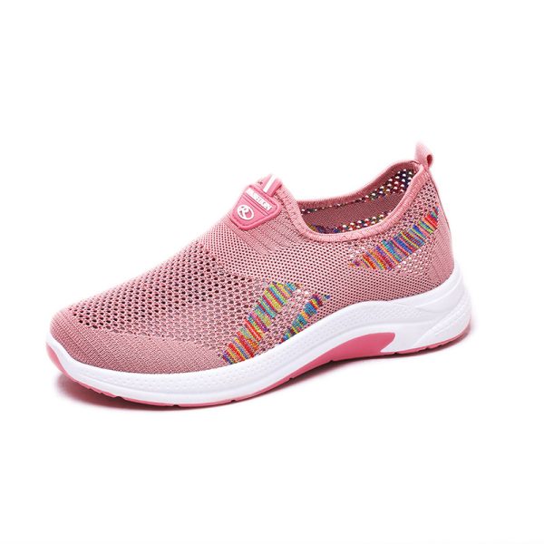 Women's Casual Breathable Fly Woven Mesh Cloth Shoes - 图片 2