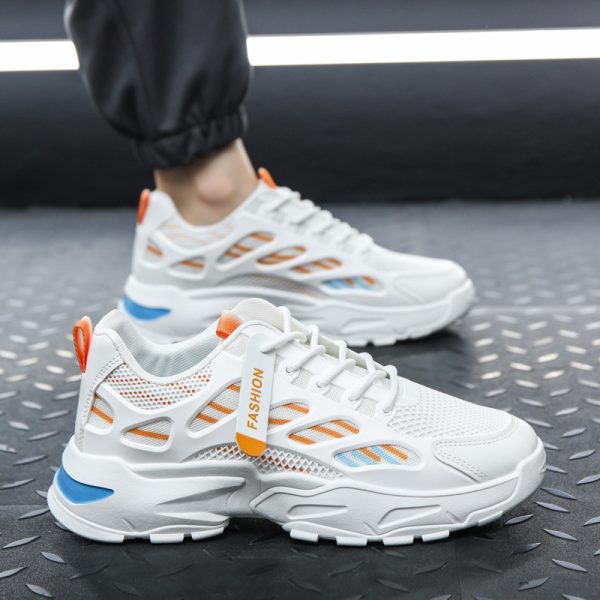 Men's Breathable Mesh Sports Shoes Trendy - 图片 7