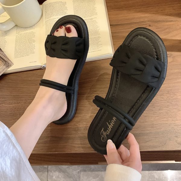 Open Toe Sandals Outdoor Non-slip Women's Flat Shoes - 图片 3