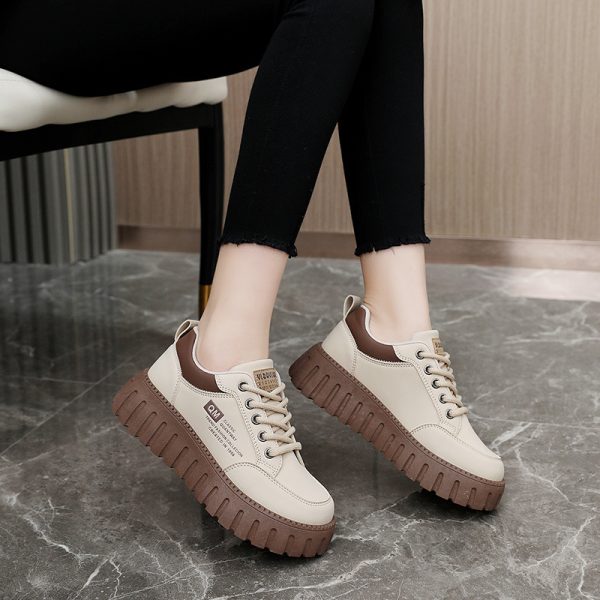 Spring And Summer Hight Increasing Board Shoes Platform Shoes - 图片 8