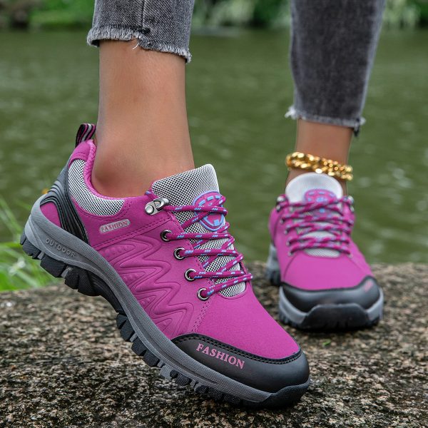 Women's Shoes Sneaker Leather Platform Soft Bottom - 图片 4