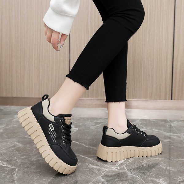 Spring And Summer Hight Increasing Board Shoes Platform Shoes - 图片 4