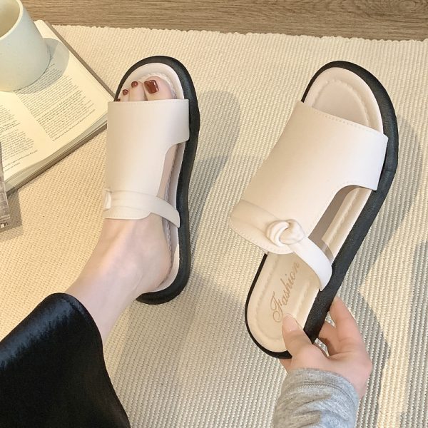 Open Toe Sandals Outdoor Non-slip Women's Flat Shoes - 图片 8