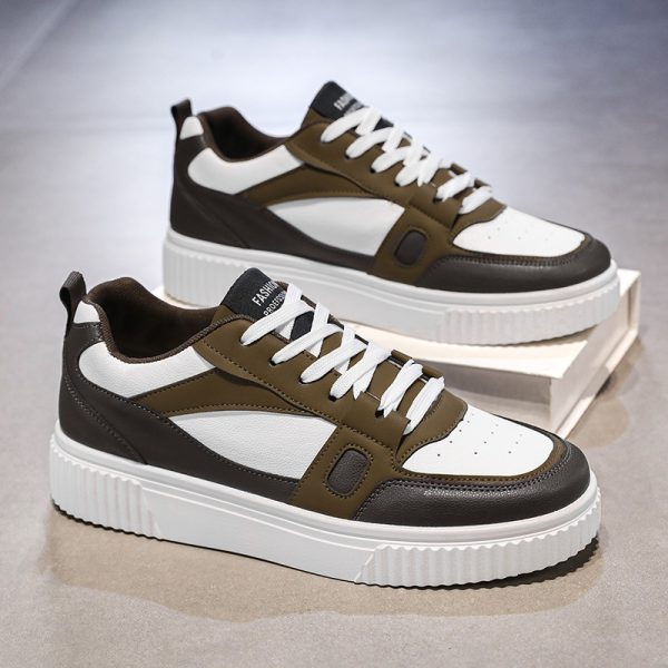 Men's American Retro Low-top Breathable Casual Skateboard Shoes - 图片 2