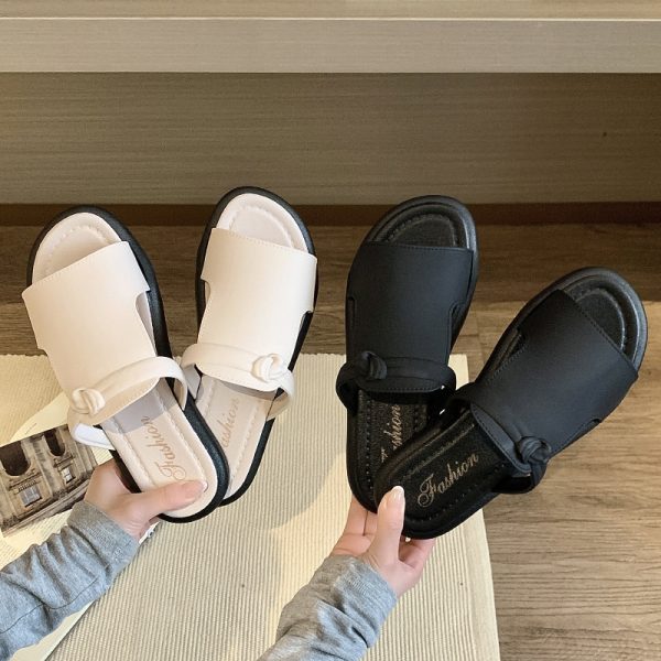 Open Toe Sandals Outdoor Non-slip Women's Flat Shoes - 图片 9